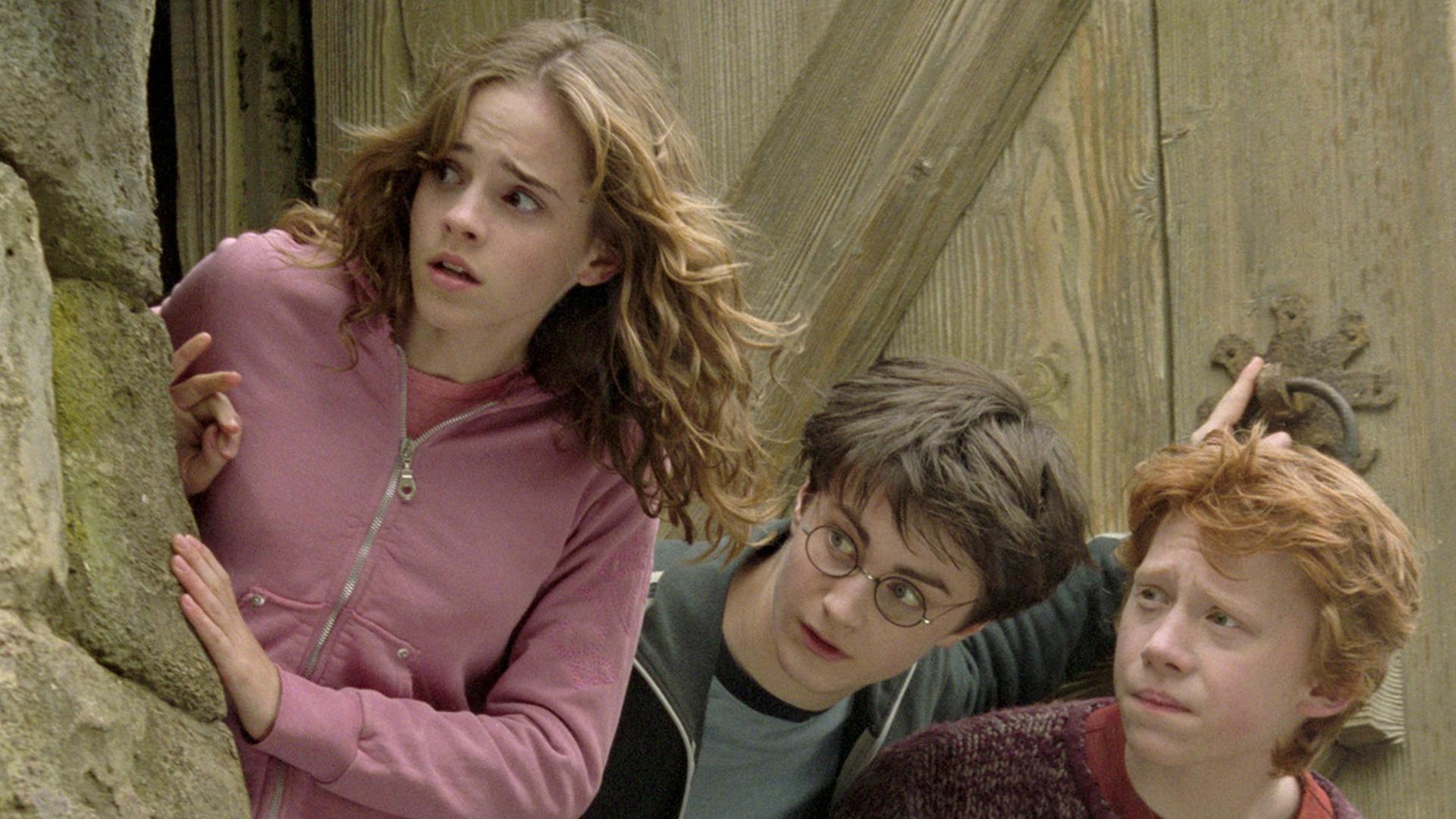 Harry, Hermine und Ron
