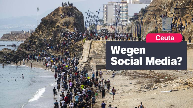 Ceuta: Wegen Social Media?