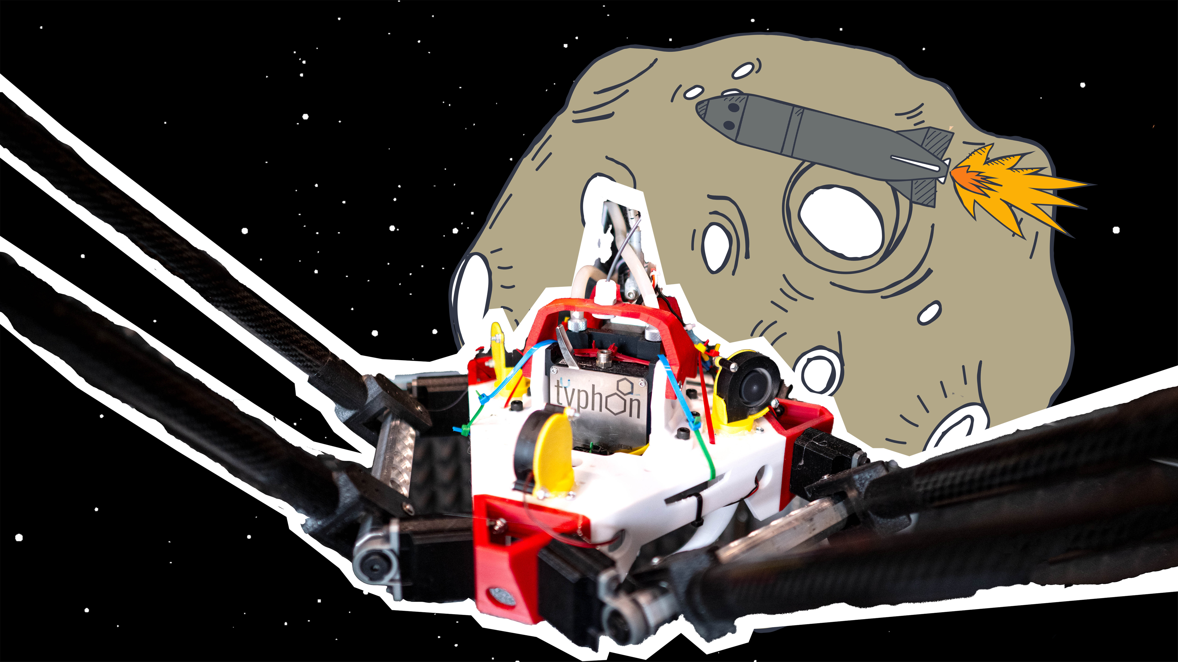 Mond 3D-Drucker