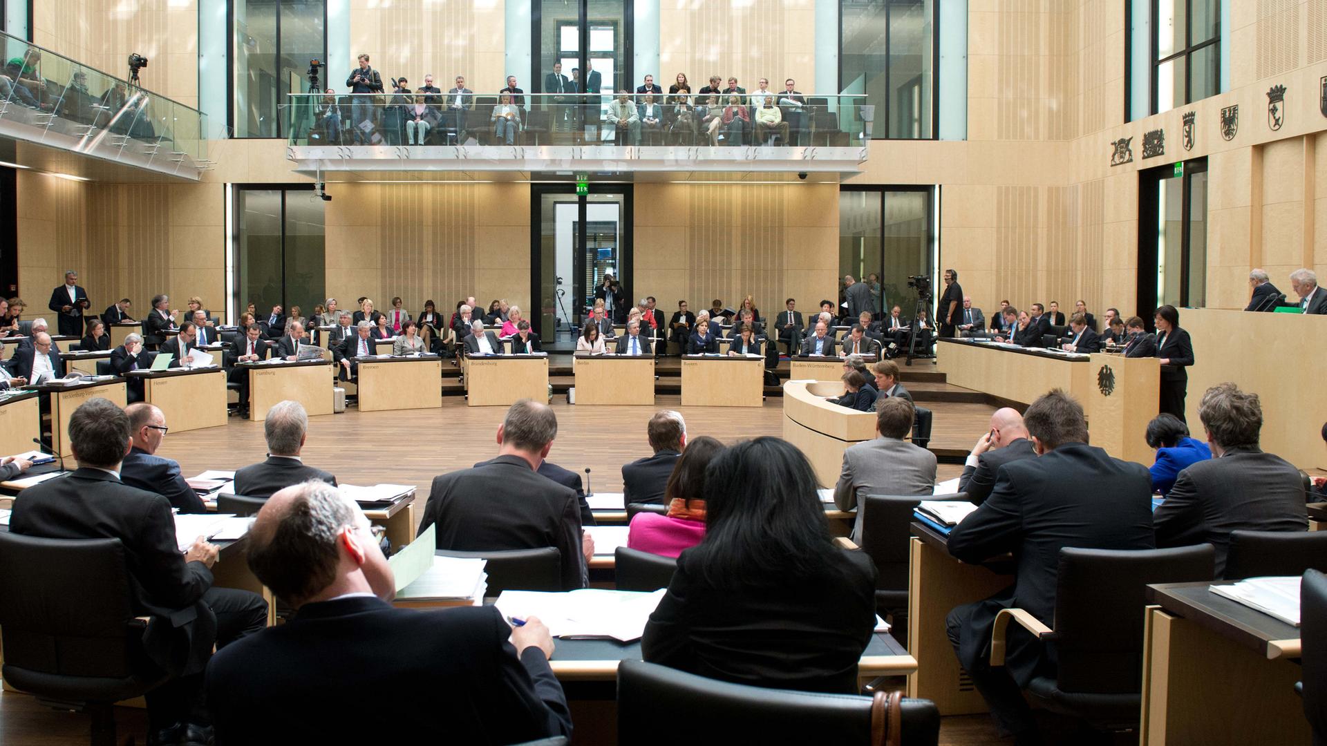 Im Bundesrat wird über Entscheidungen abgestimmt