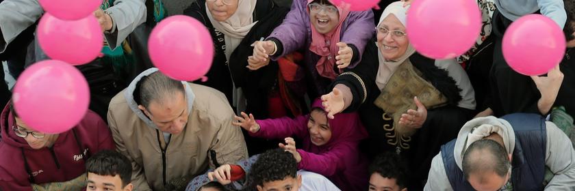 Ende von Ramadan in Ägypten