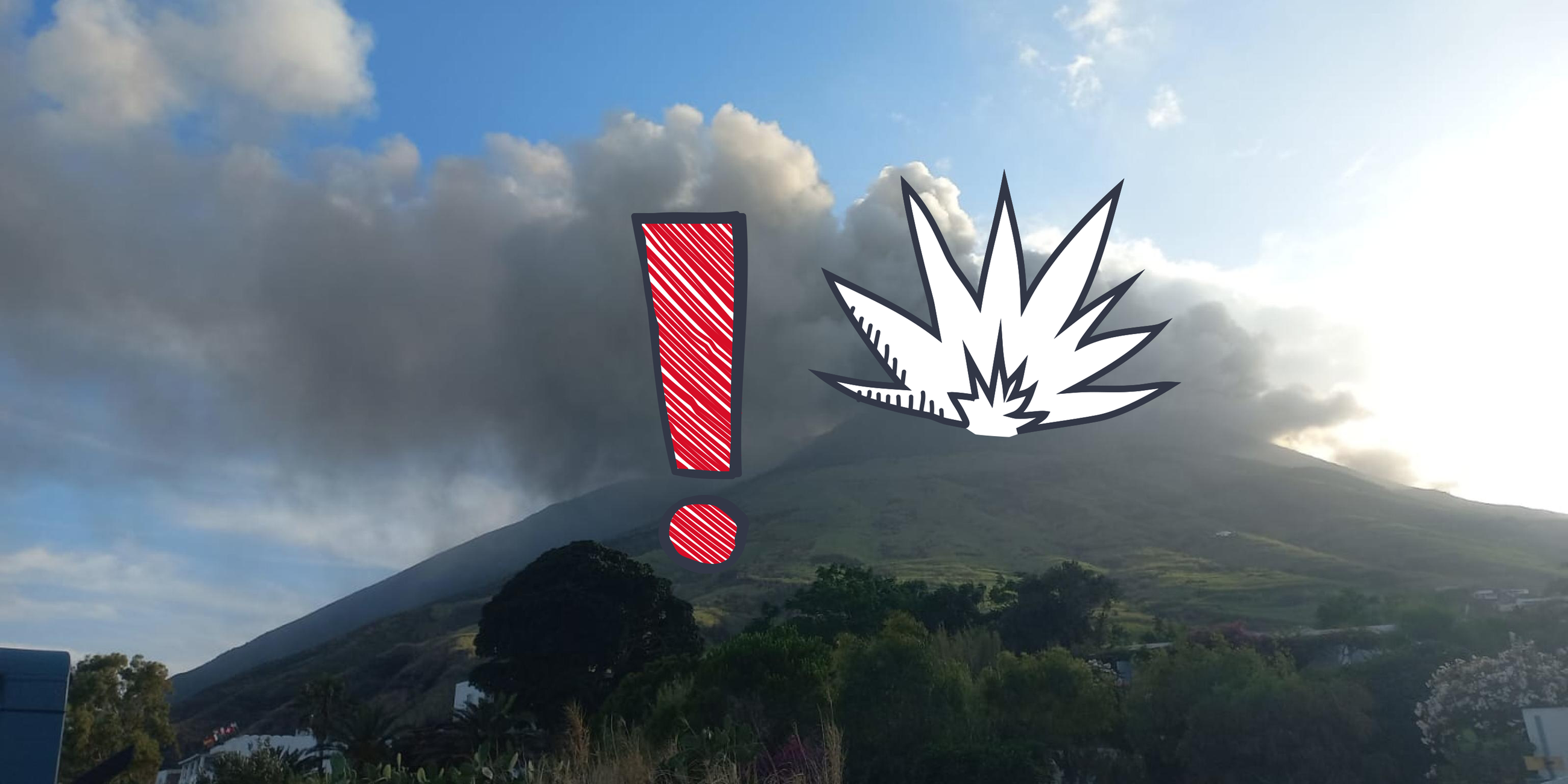 Die Vulkane Ätna und Stromboli brechen aus 