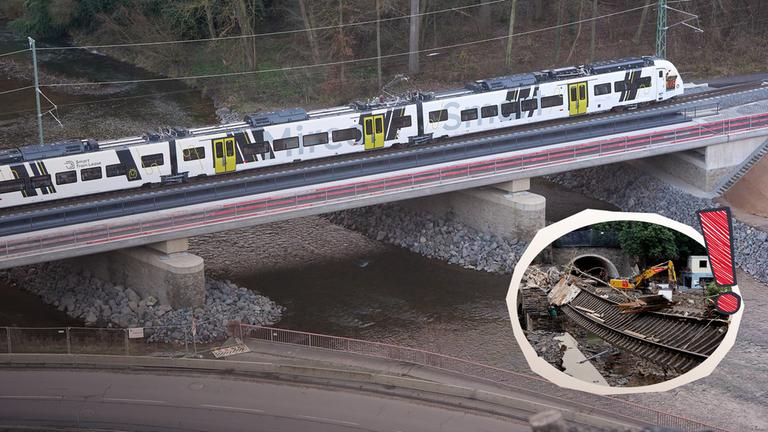 Nach vier Jahren ist es so weit: Die Bahn fährt wieder durchs Ahrtal.