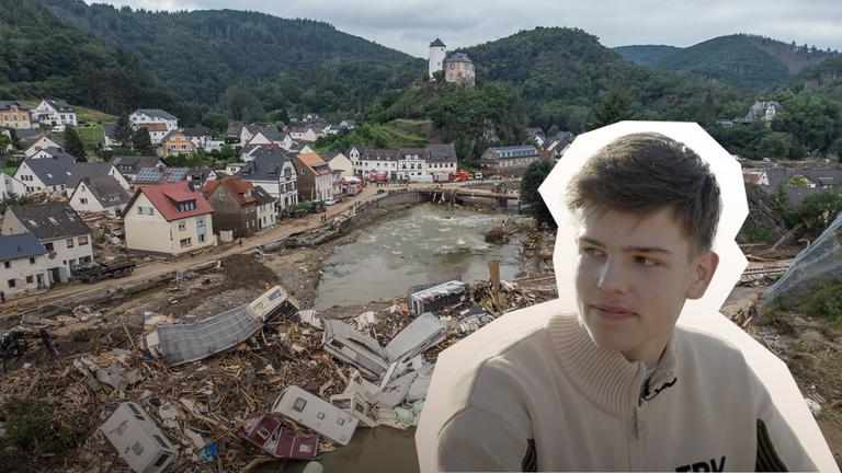 Schüler im Ahrtal