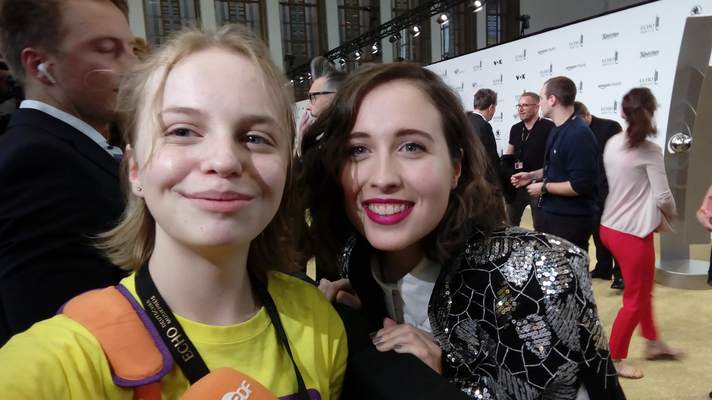 Rieke mit Alice Merton