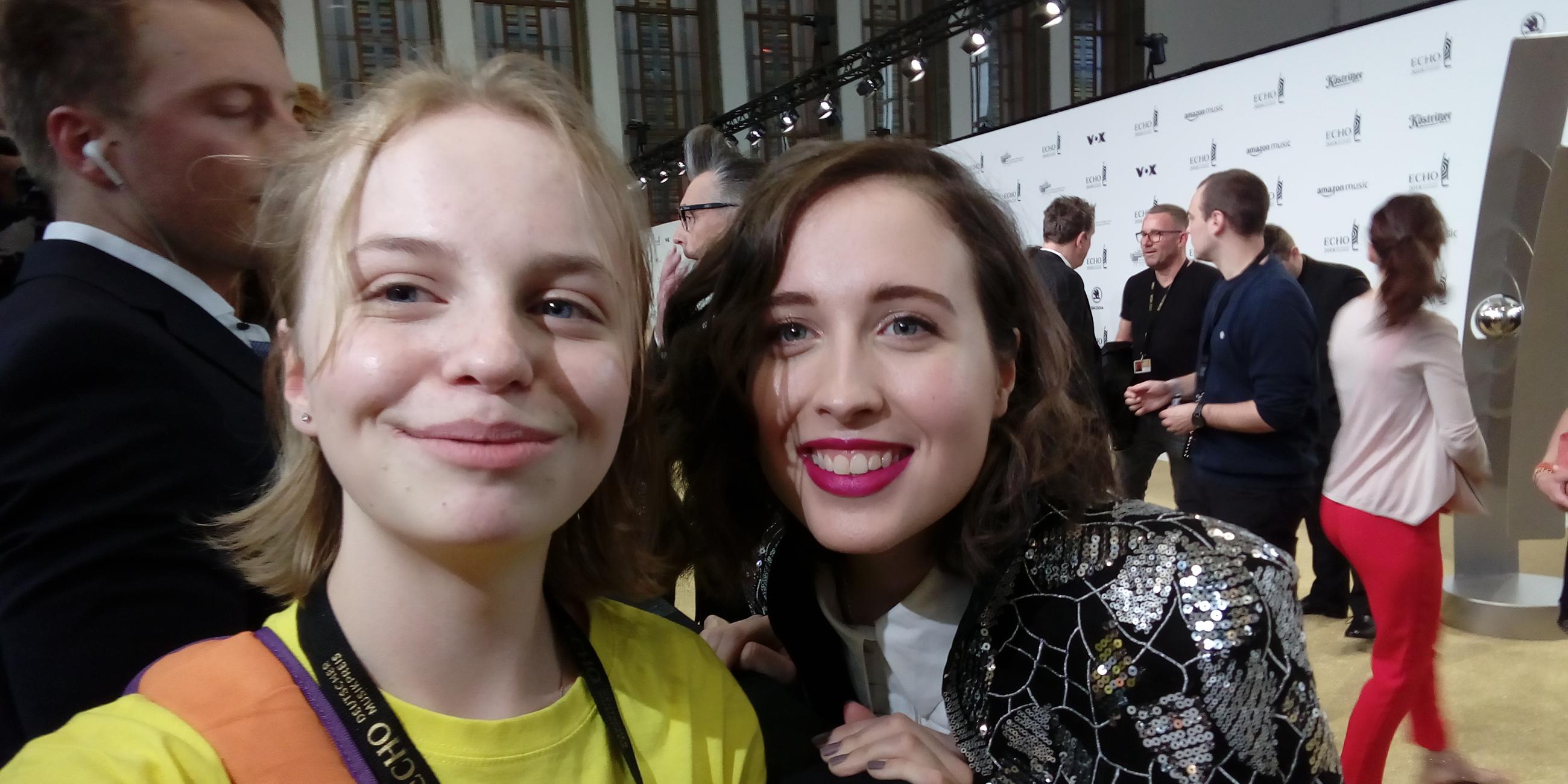 Rieke mit Alice Merton