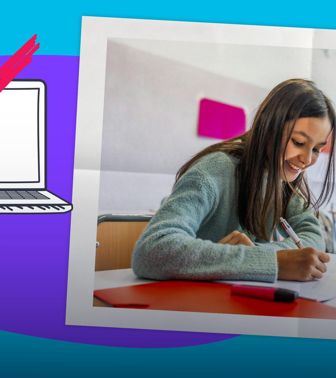 Analoge Schule Dänemark