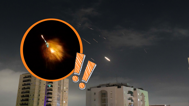 Raketenangriff auf Israel