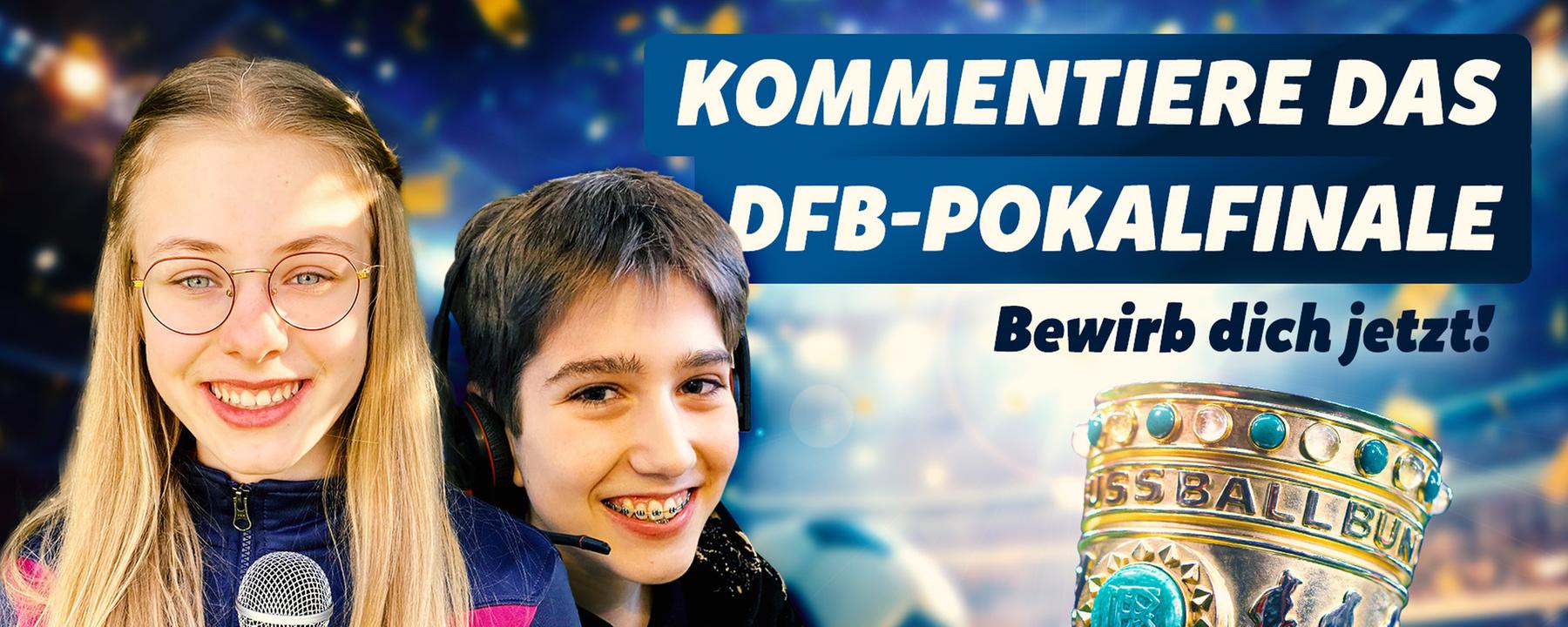 Aufruf DFB-Pokalfinale kommentieren
