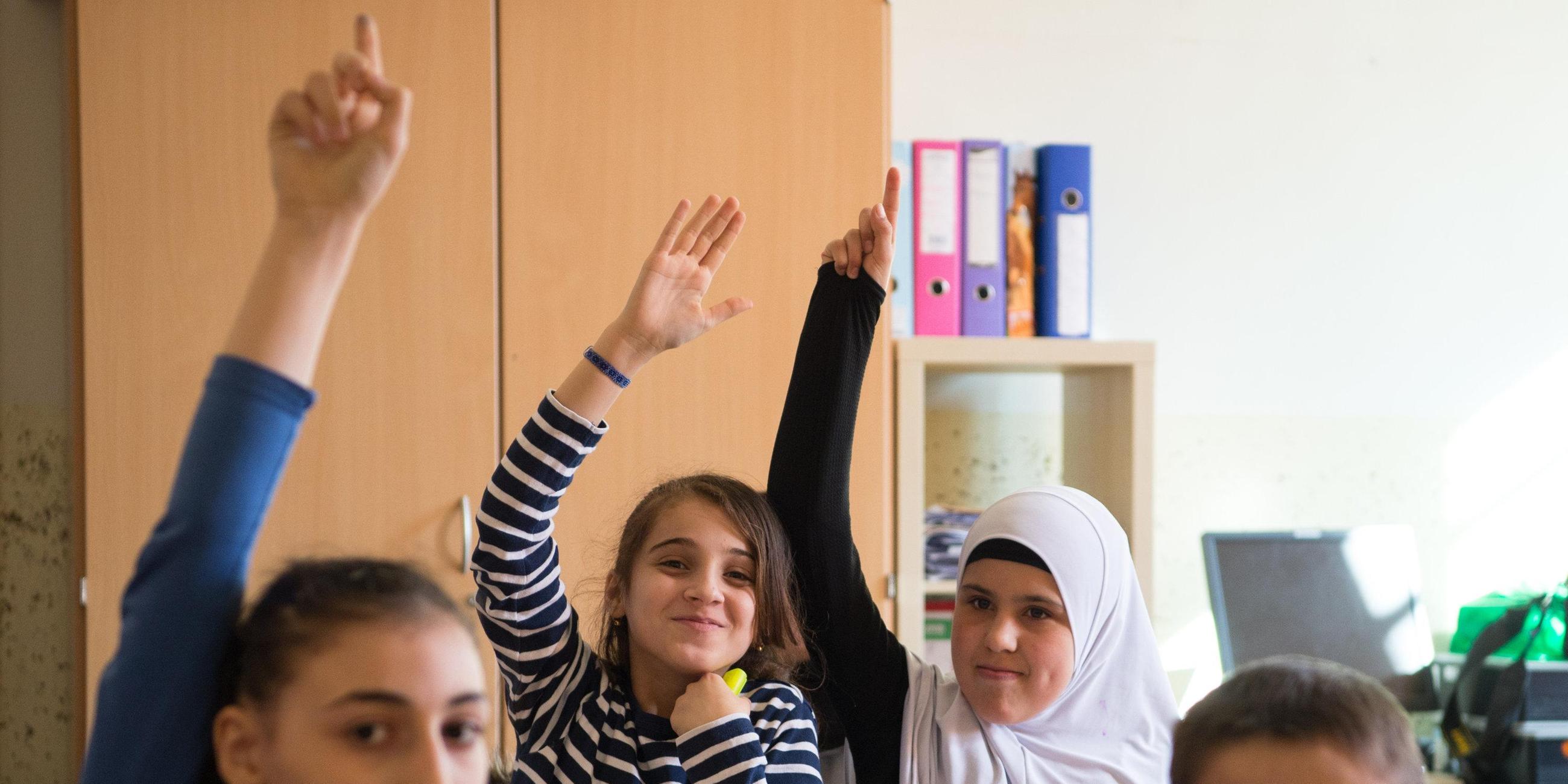 Kinder im Unterricht
