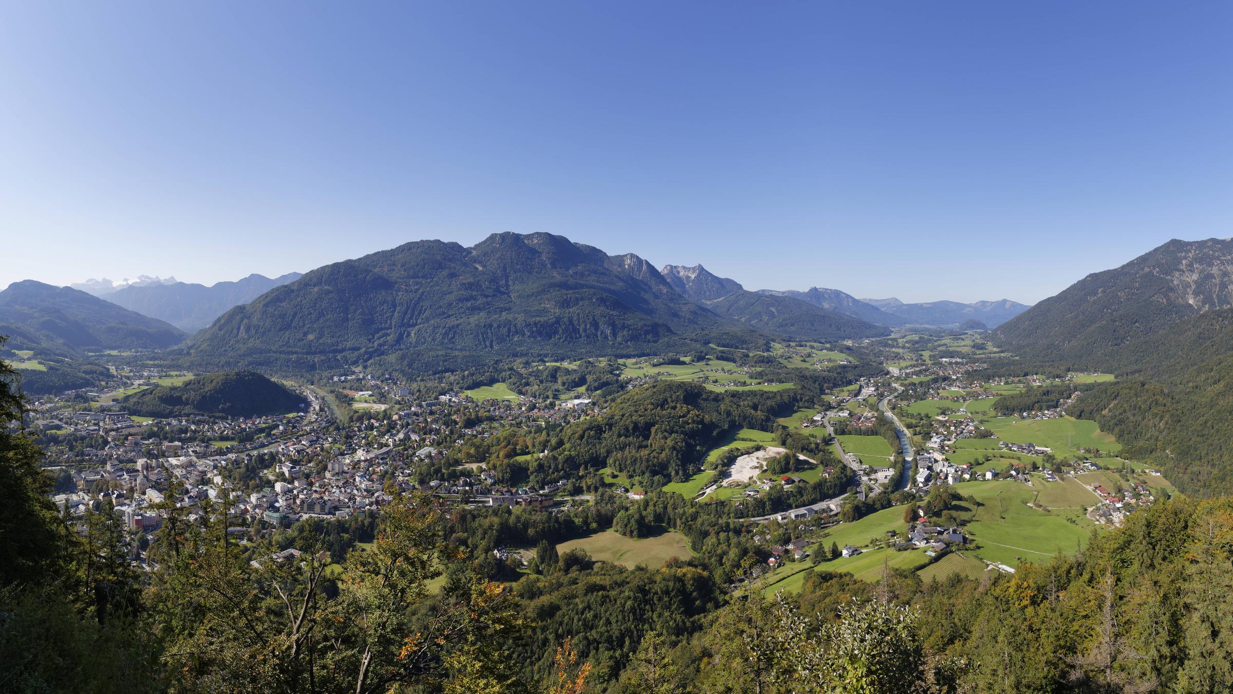 Blick auf das Salzkammergut
