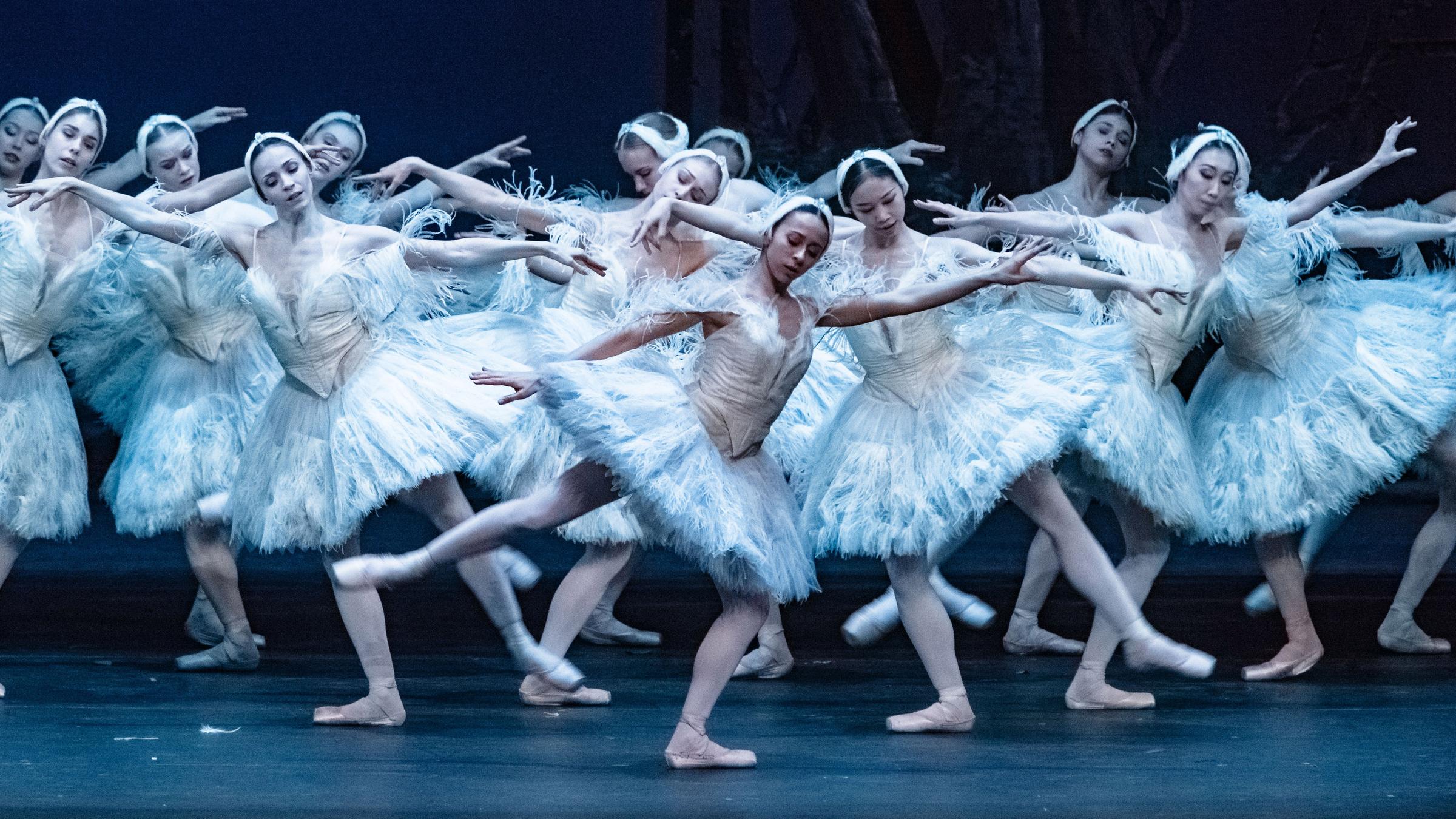 Gruppe von Balletttänzerinnen