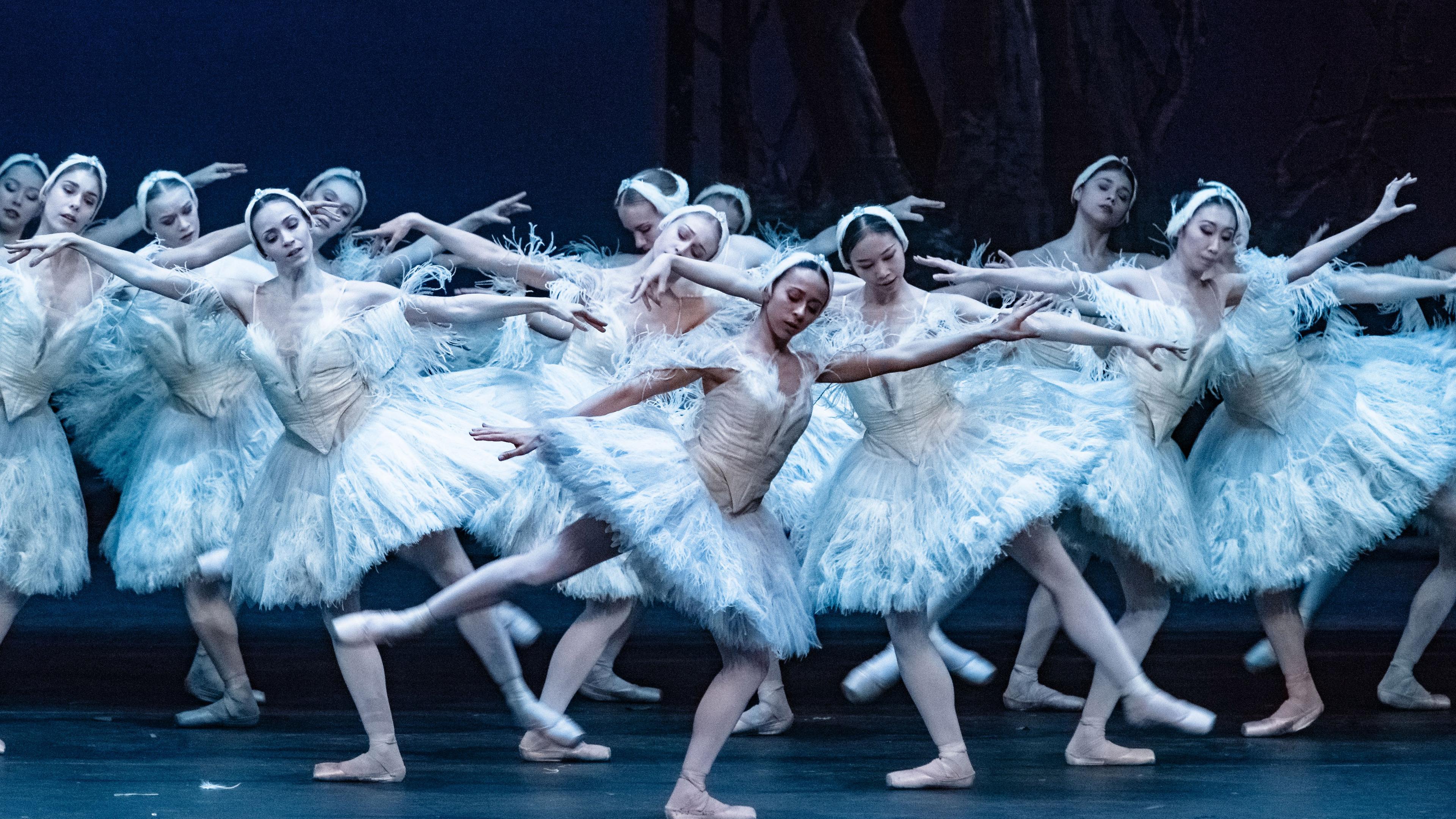 Gruppe von Balletttänzerinnen