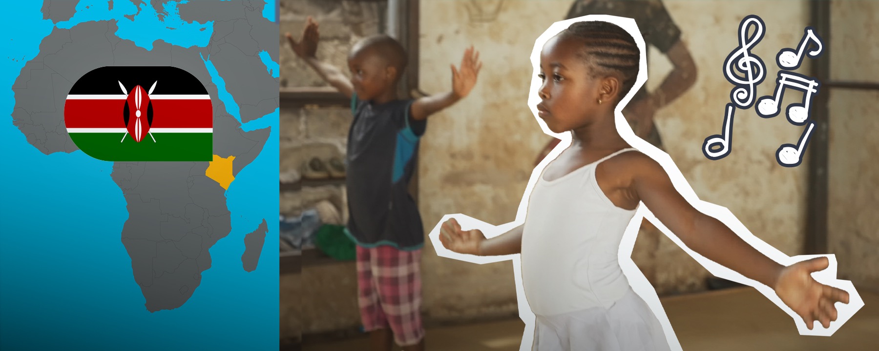 Ballettunterricht Ostafrika