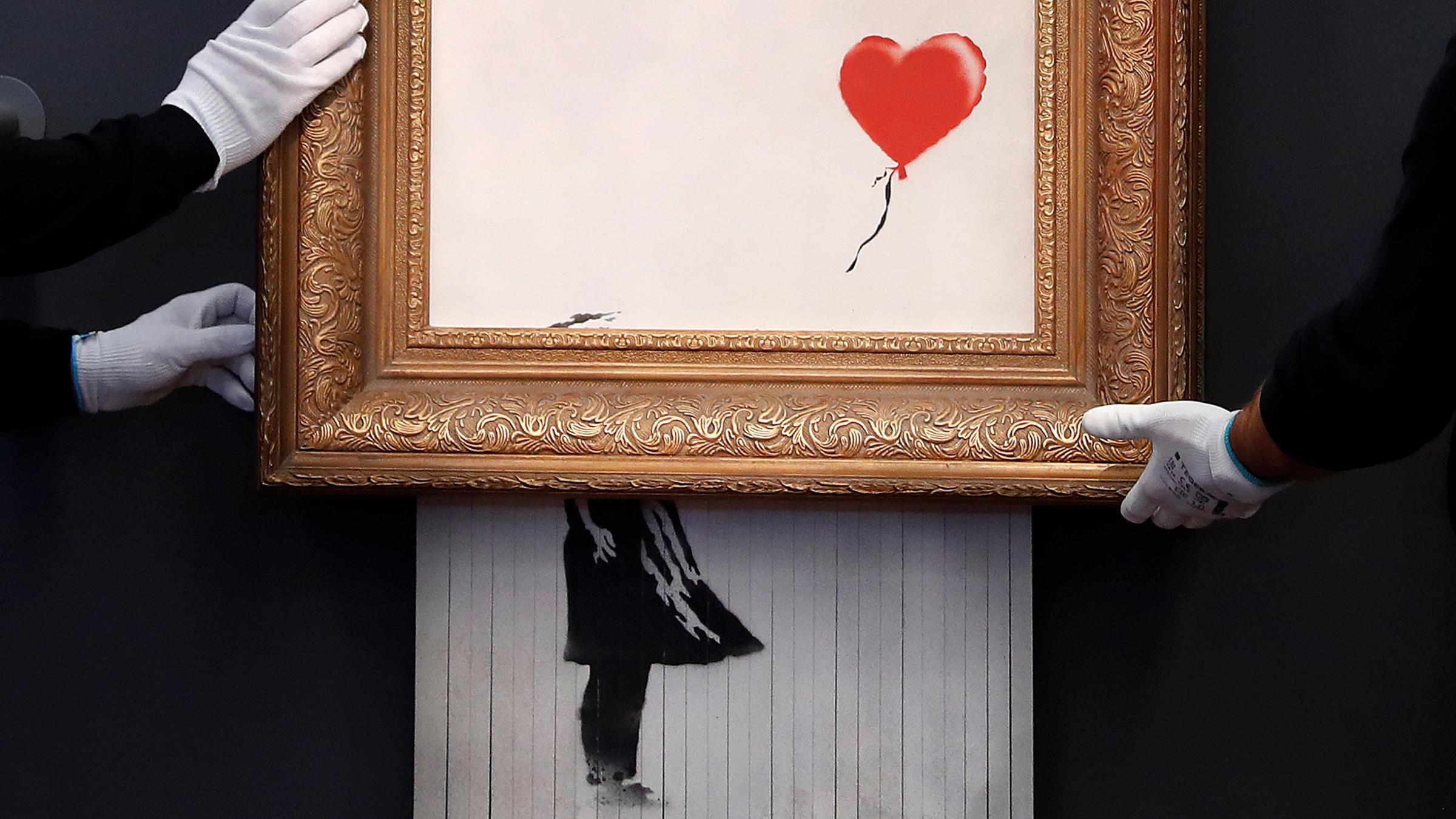 Mädchen mit Ballon von Banksy