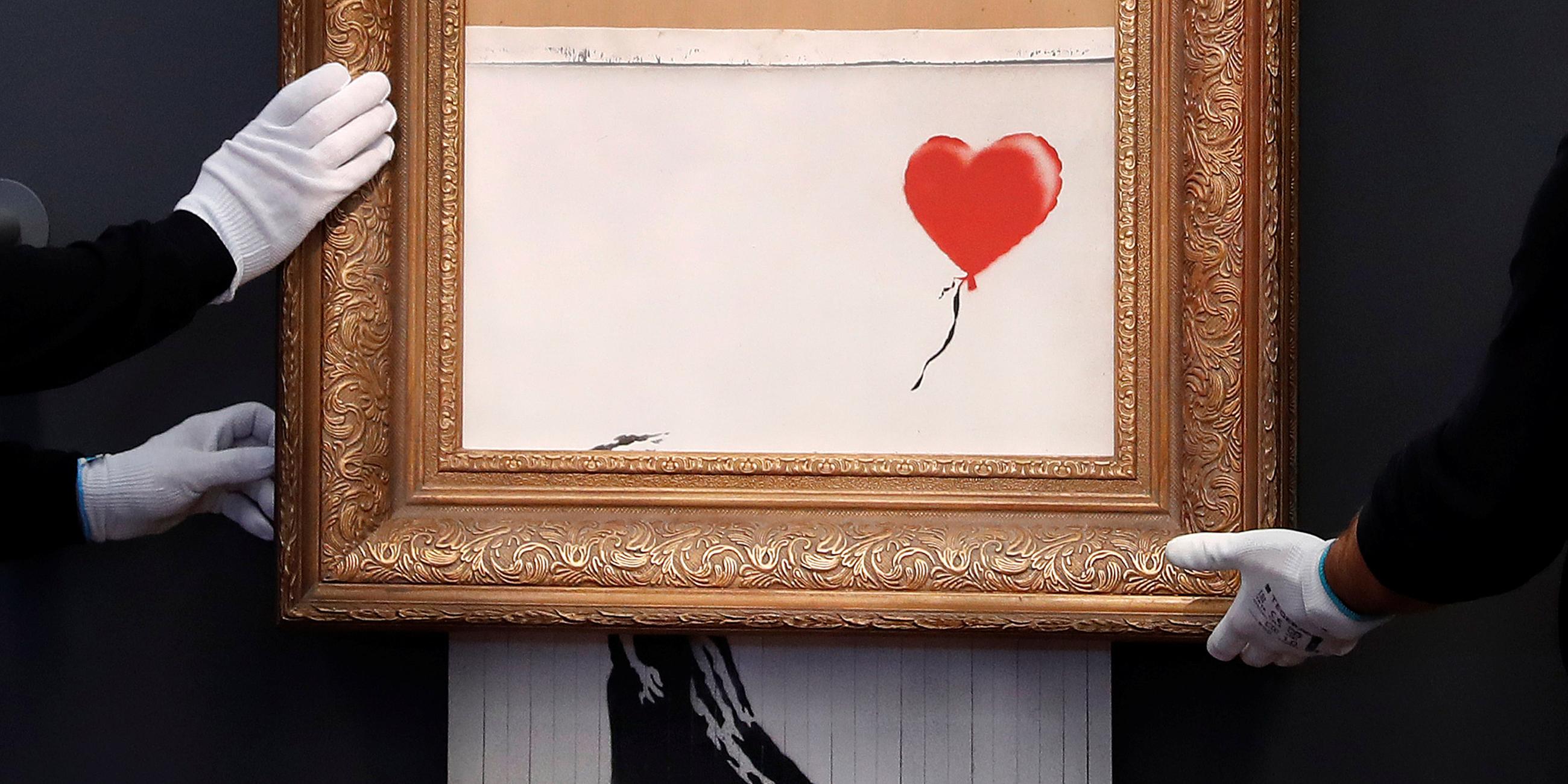Mädchen mit Ballon von Banksy