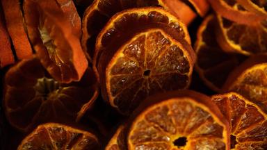 Getrocknete Orangen