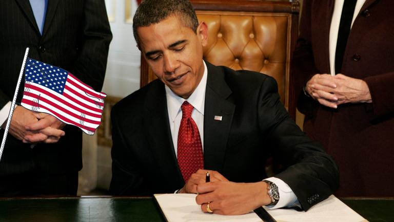 Berühmte Linkshänder: Barack Obama