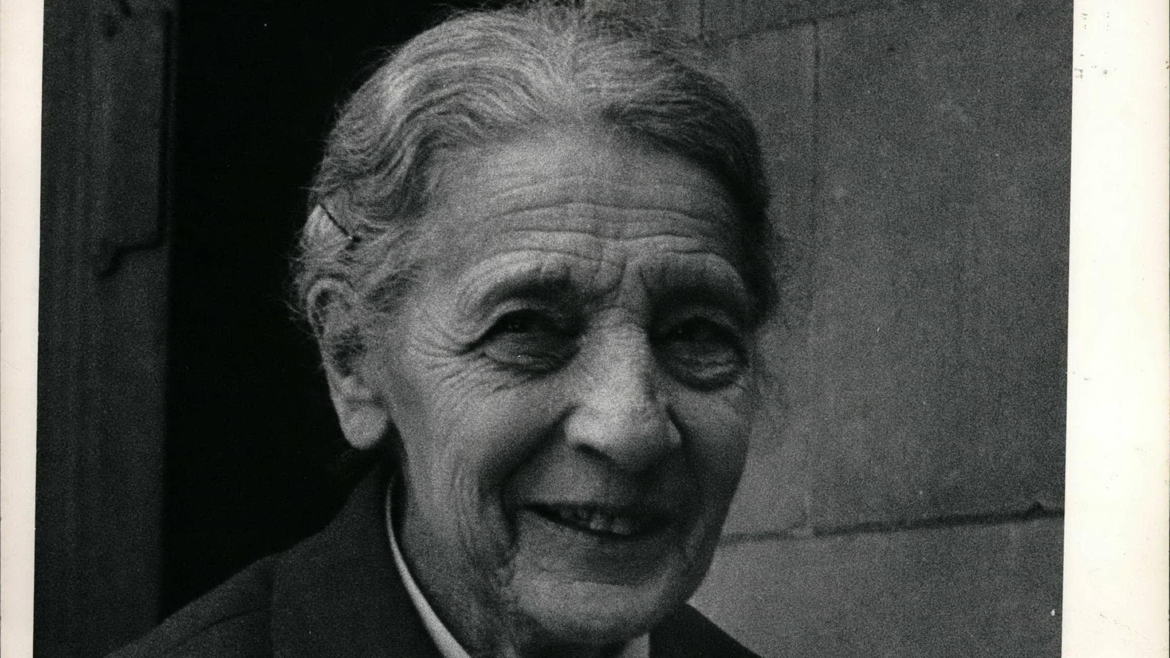 Portraätaufnahme von Lise Meitner