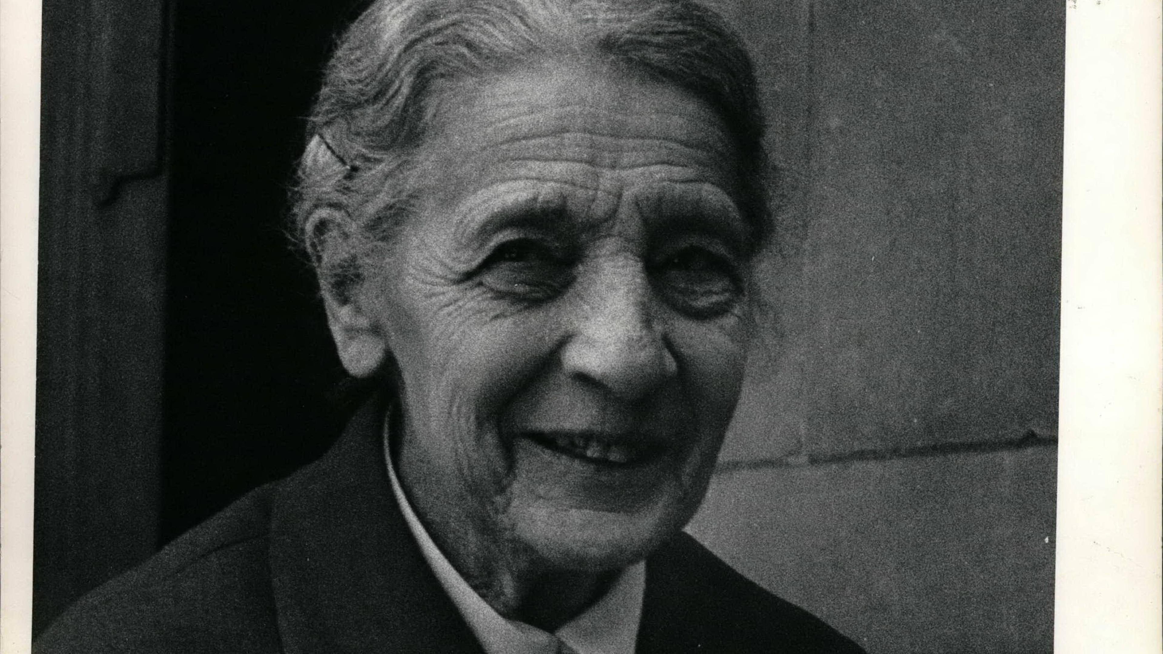 Portraätaufnahme von Lise Meitner