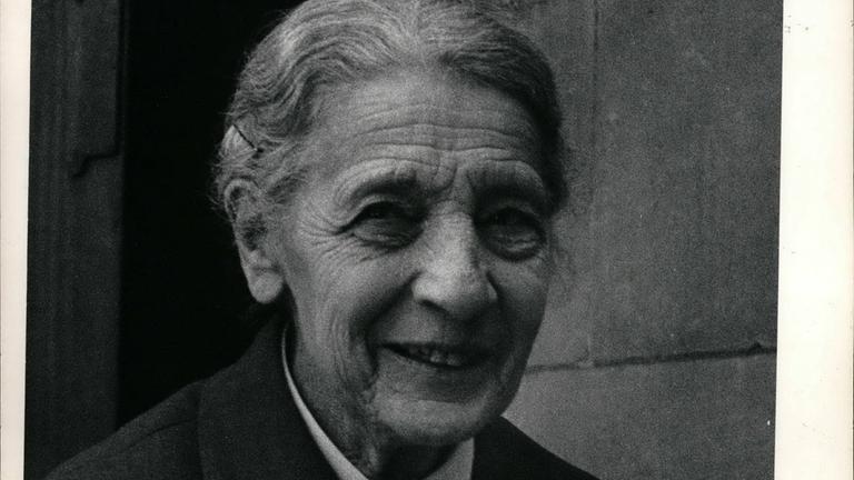 Portraätaufnahme von Lise Meitner