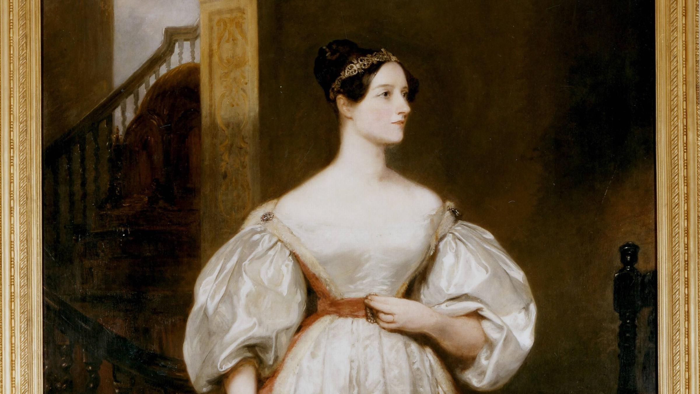 Portraätaufnahme von Ada Lovelace