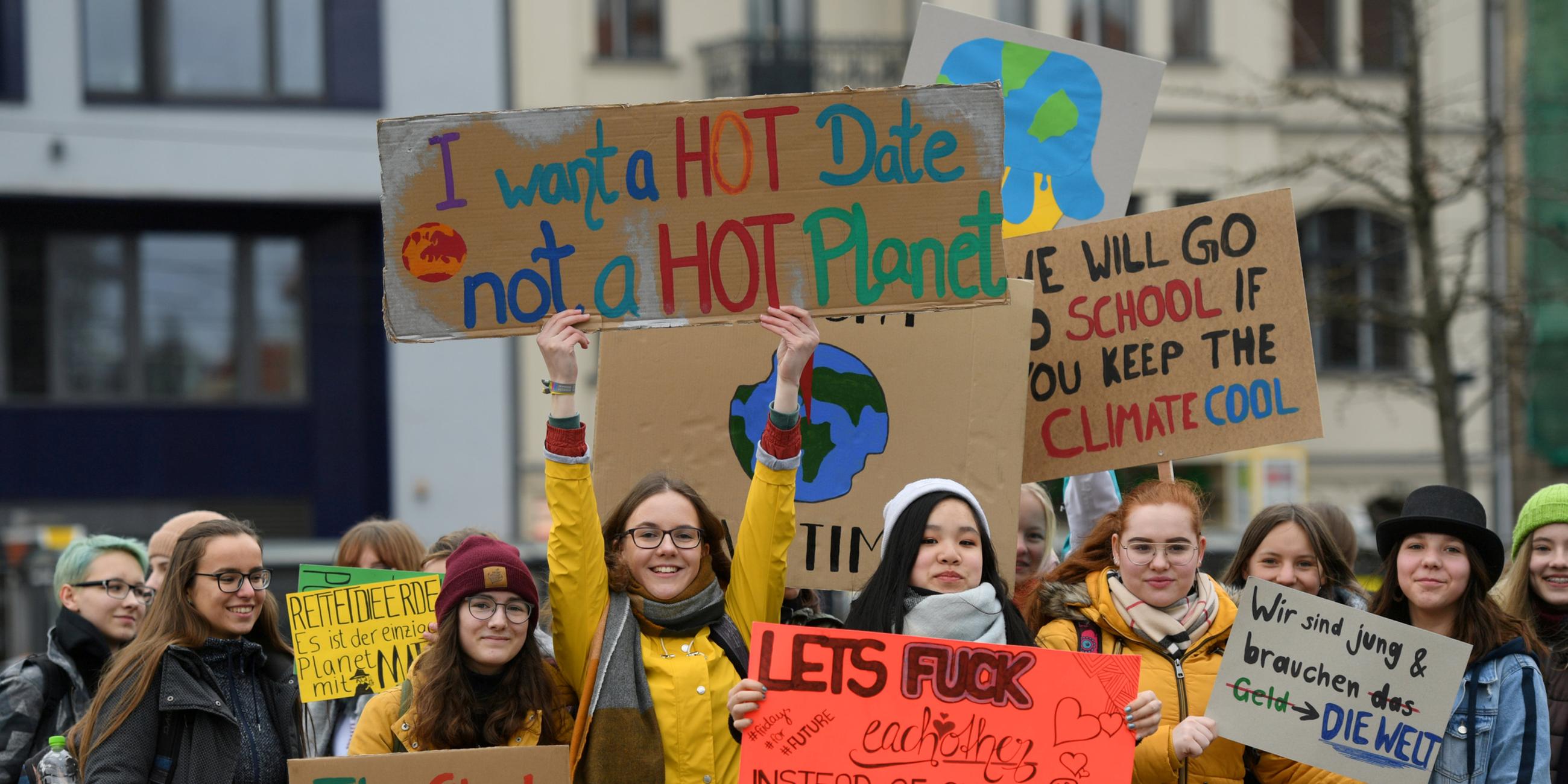 Die kreativsten Plakate der Fridays for Future-Demonstrationen