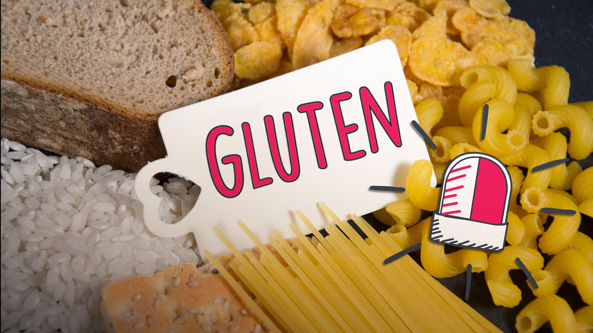 Nudeln, Brot, Cornflakes, Reis