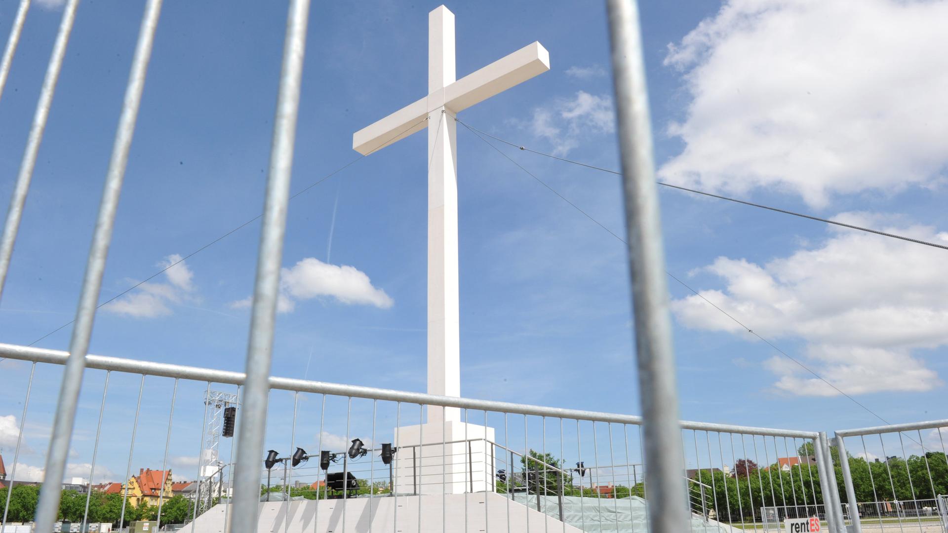 Kreuz auf dem Kirchentag
