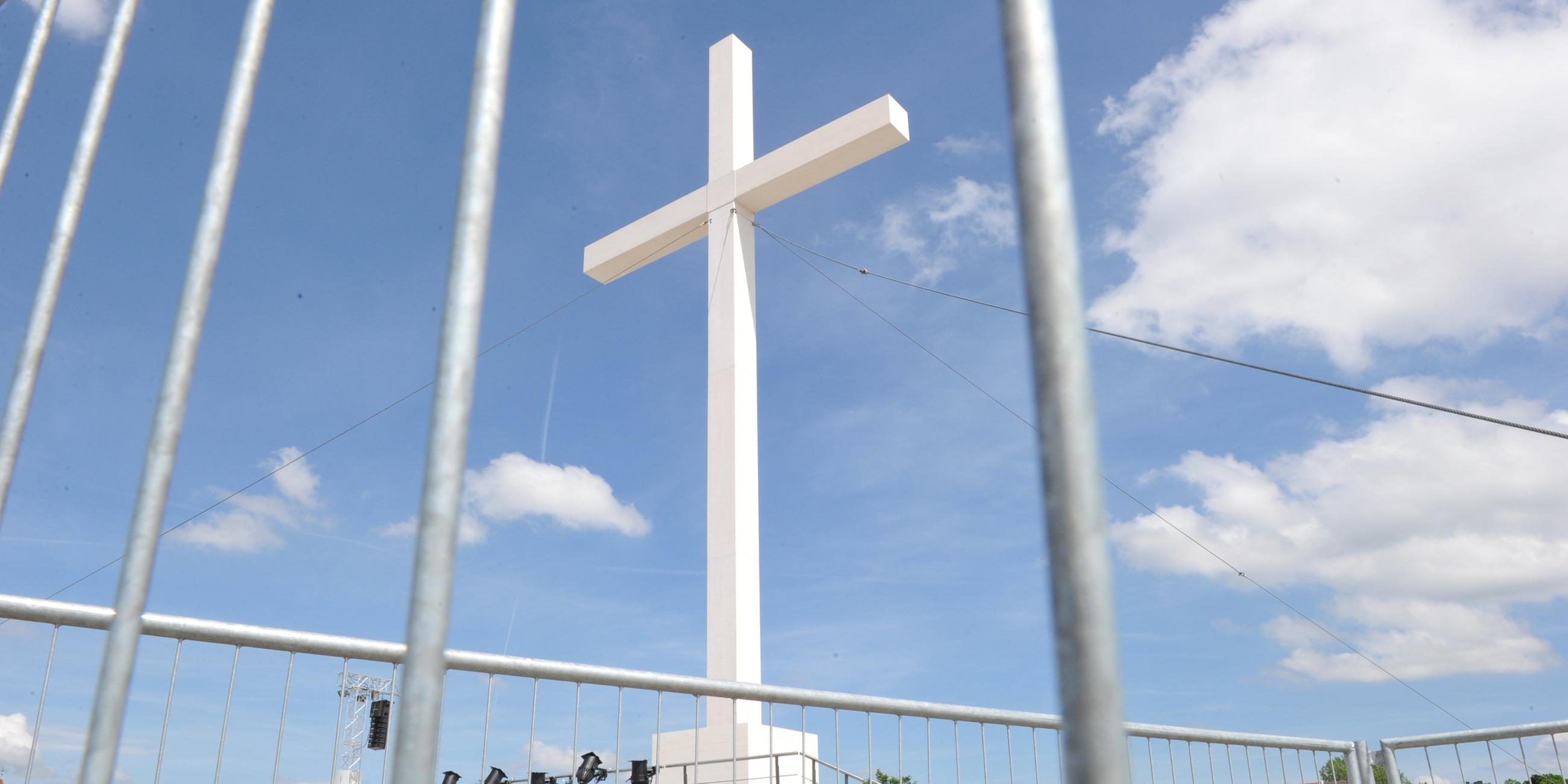 Kreuz auf dem Kirchentag