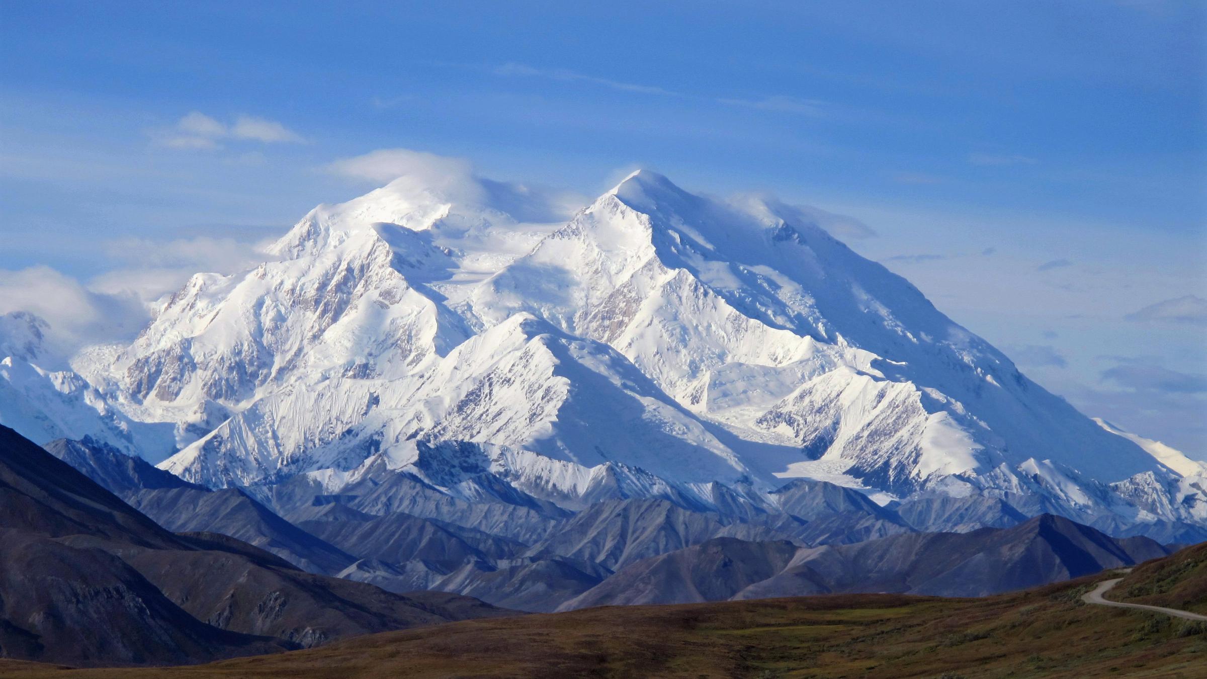 Der höchste Berg der USA-Denali