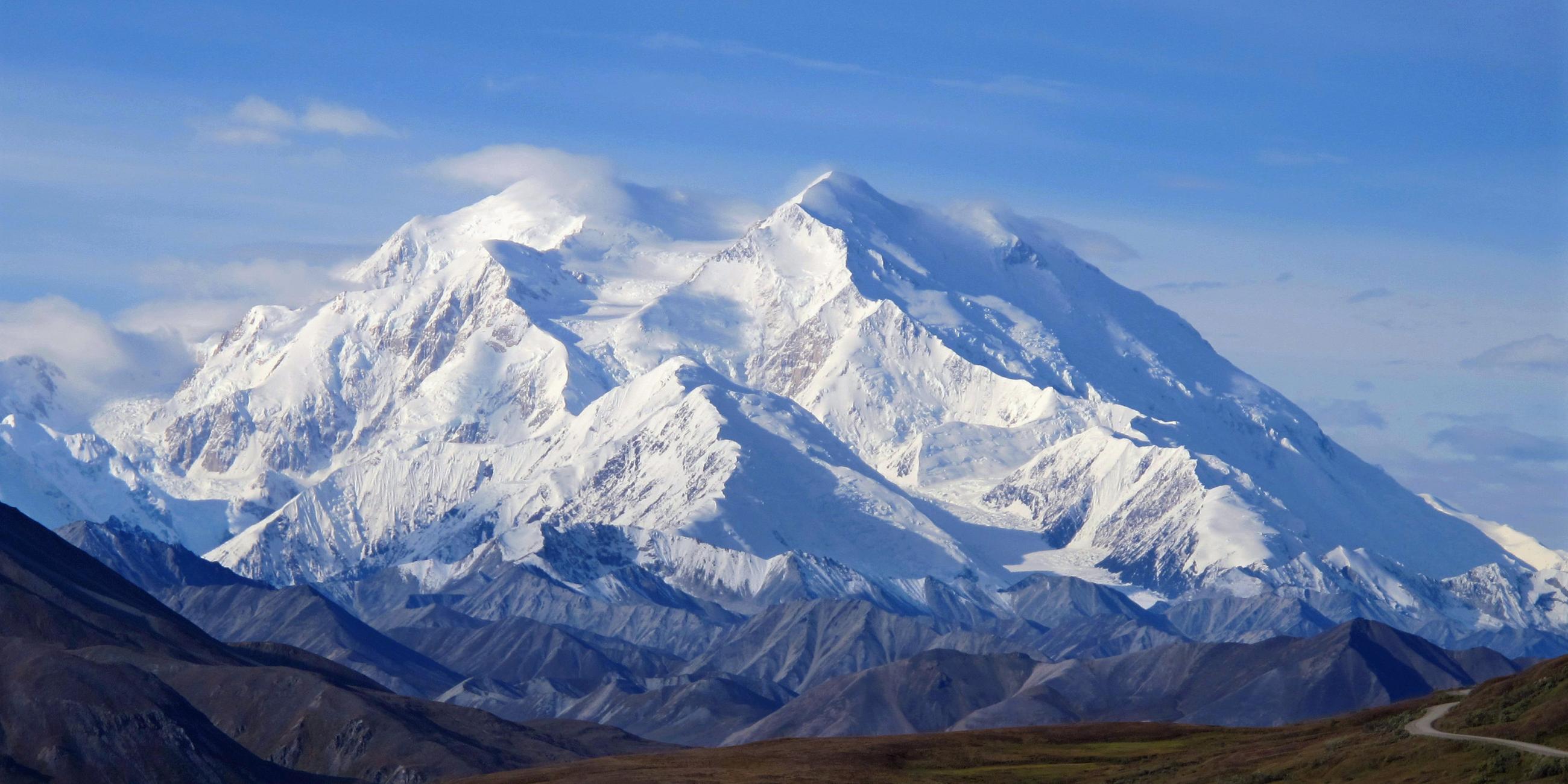 Der höchste Berg der USA-Denali