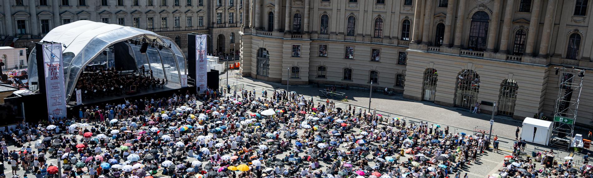 «Staatsoper für alle» in Berlin