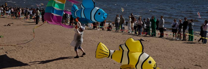 Kite Festival in St. Petersburg