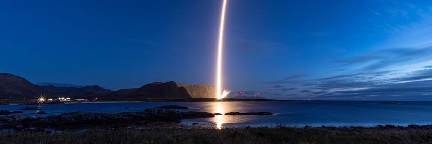 Isar Aerospace Rakete hebt erfolgreich ab