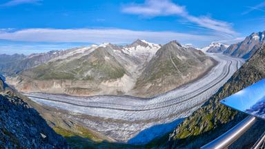 Gletscher in den Alpen