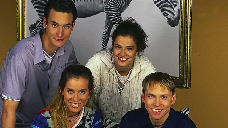 logo!-Moderatoren Kim Adler, Antje Pieper, Helen Wild, Georg Bussek