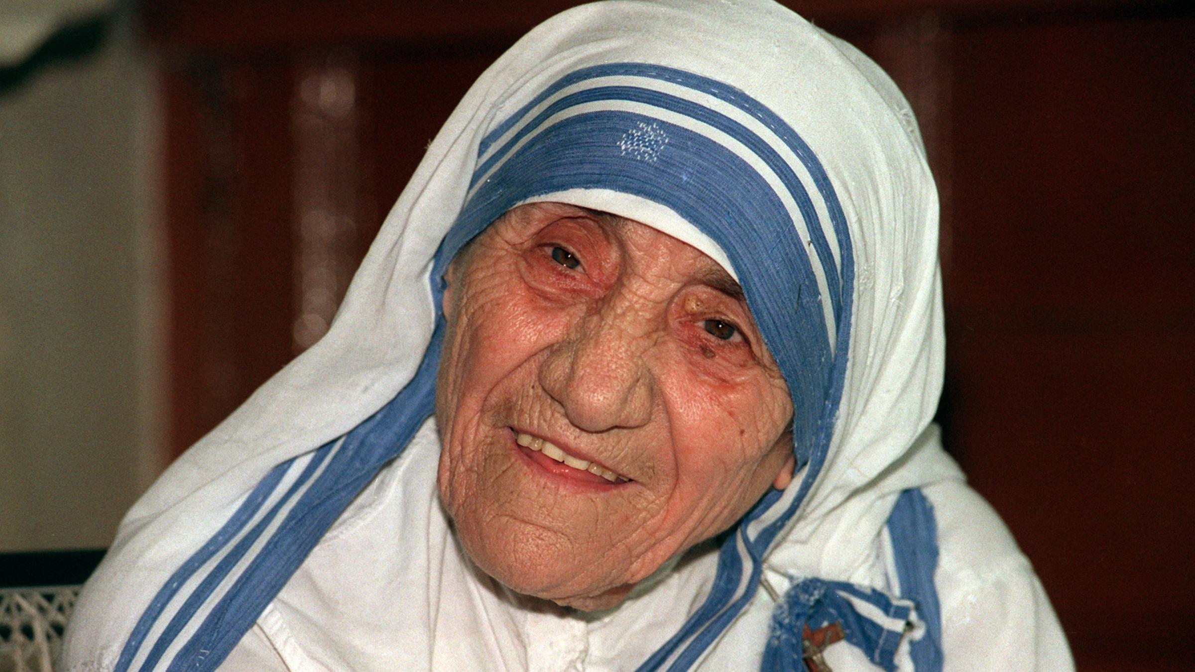 Nobelpreisträgerin Mutter Teresa