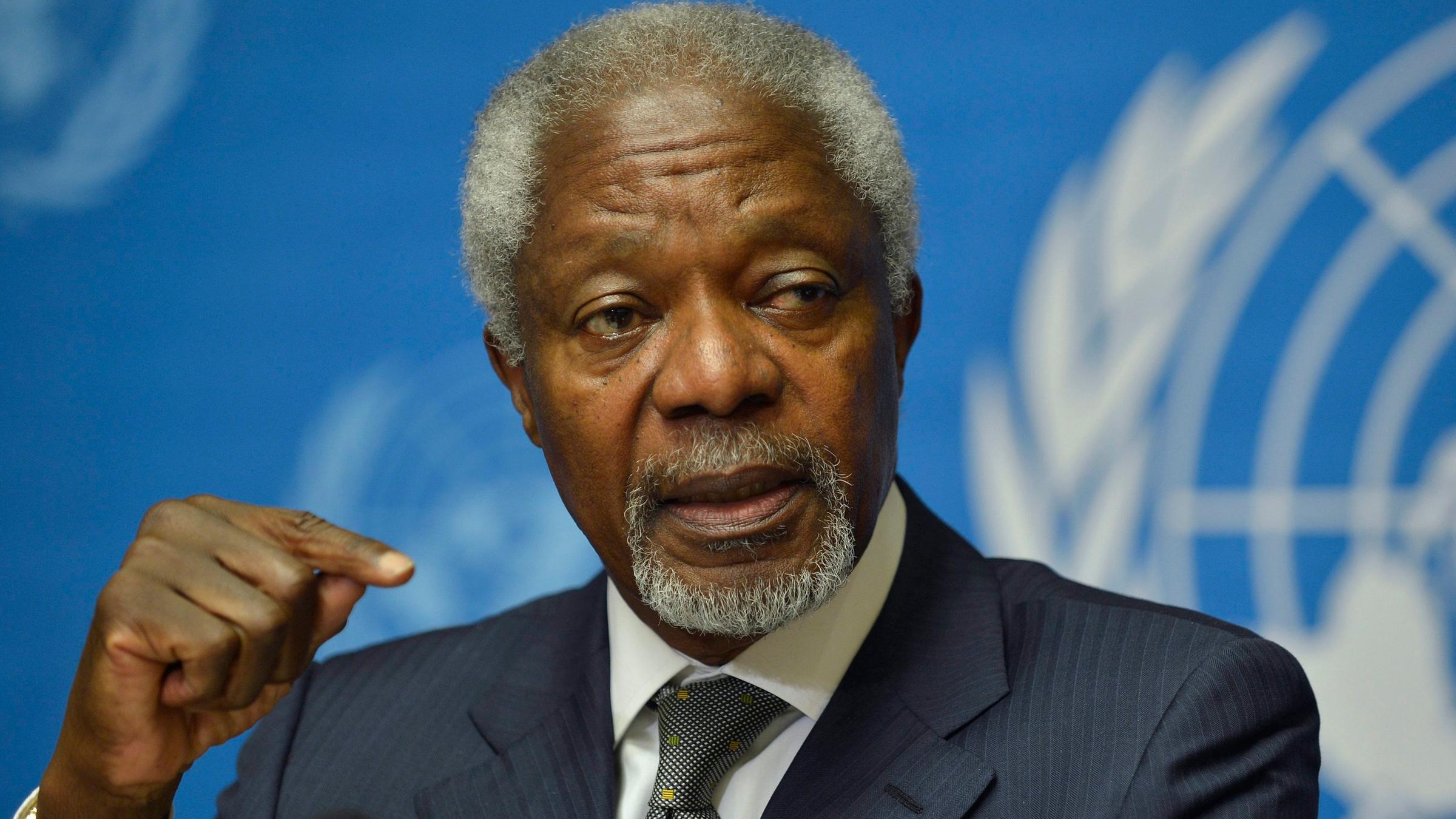 Nobelpreisträger Kofi Annan