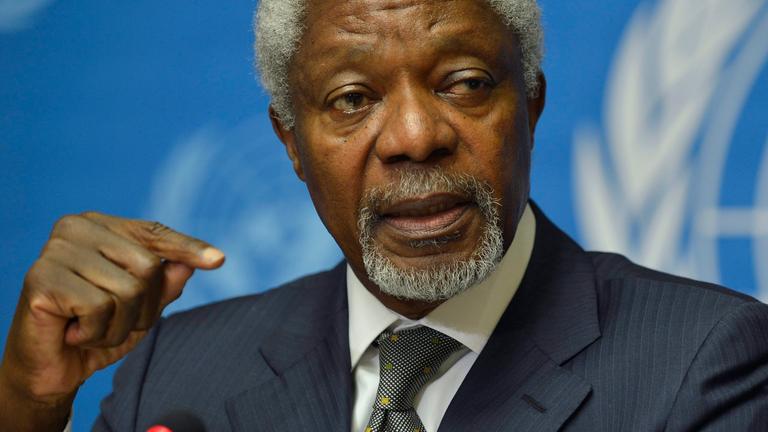 Nobelpreisträger Kofi Annan