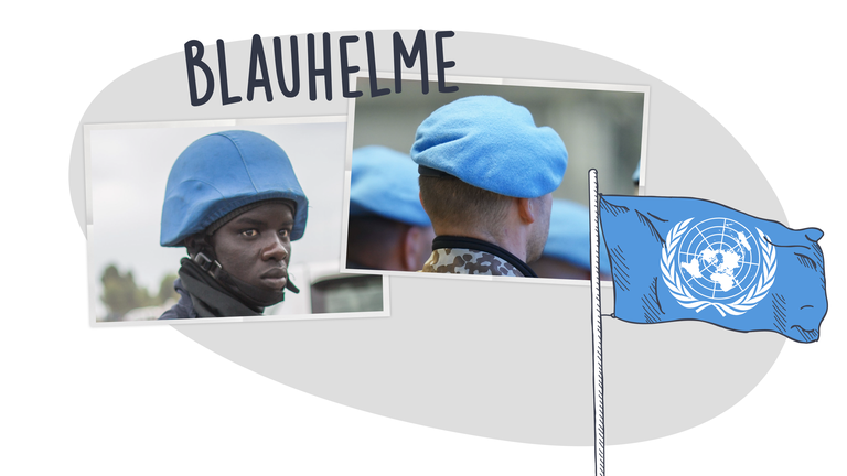 Blauhelme - Grafik