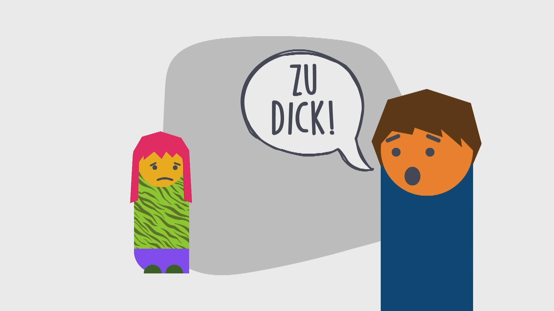 Wenn man wegen seines Aussehen geärgert wird