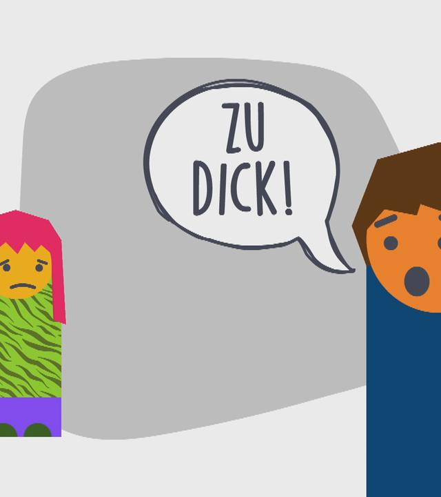 Wenn man wegen seines Aussehen geärgert wird