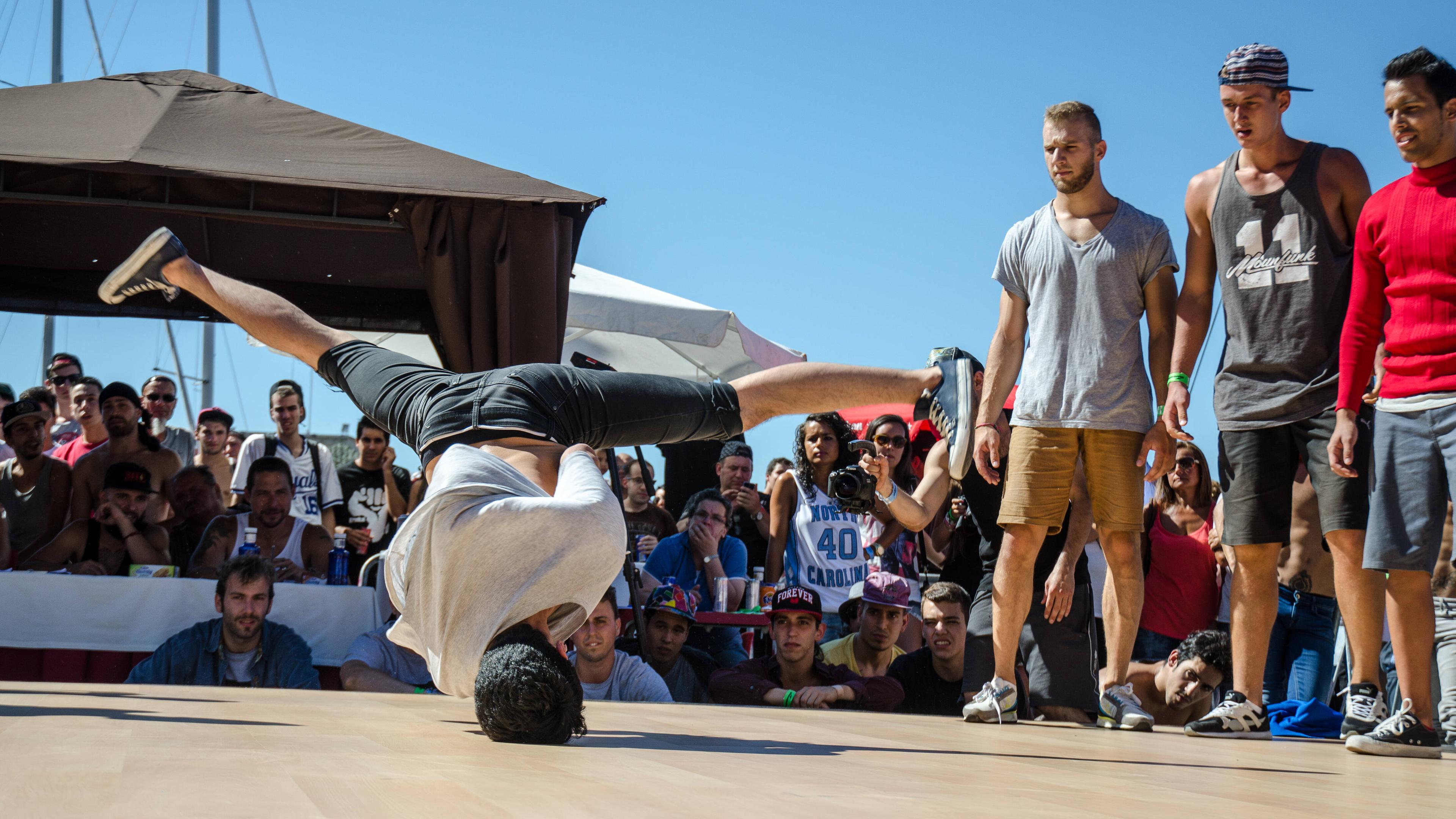 Breakdance Tänzer
