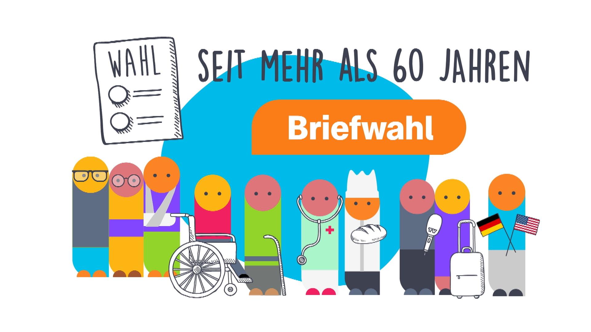 Briefwahl - logo!-Grafik