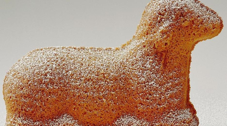 Gebackenes Osterlamm