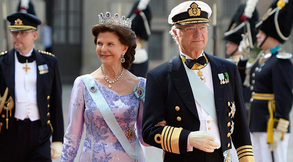 Hochzeit in Schwden - König Carl Gustav und Silvia von Schweden