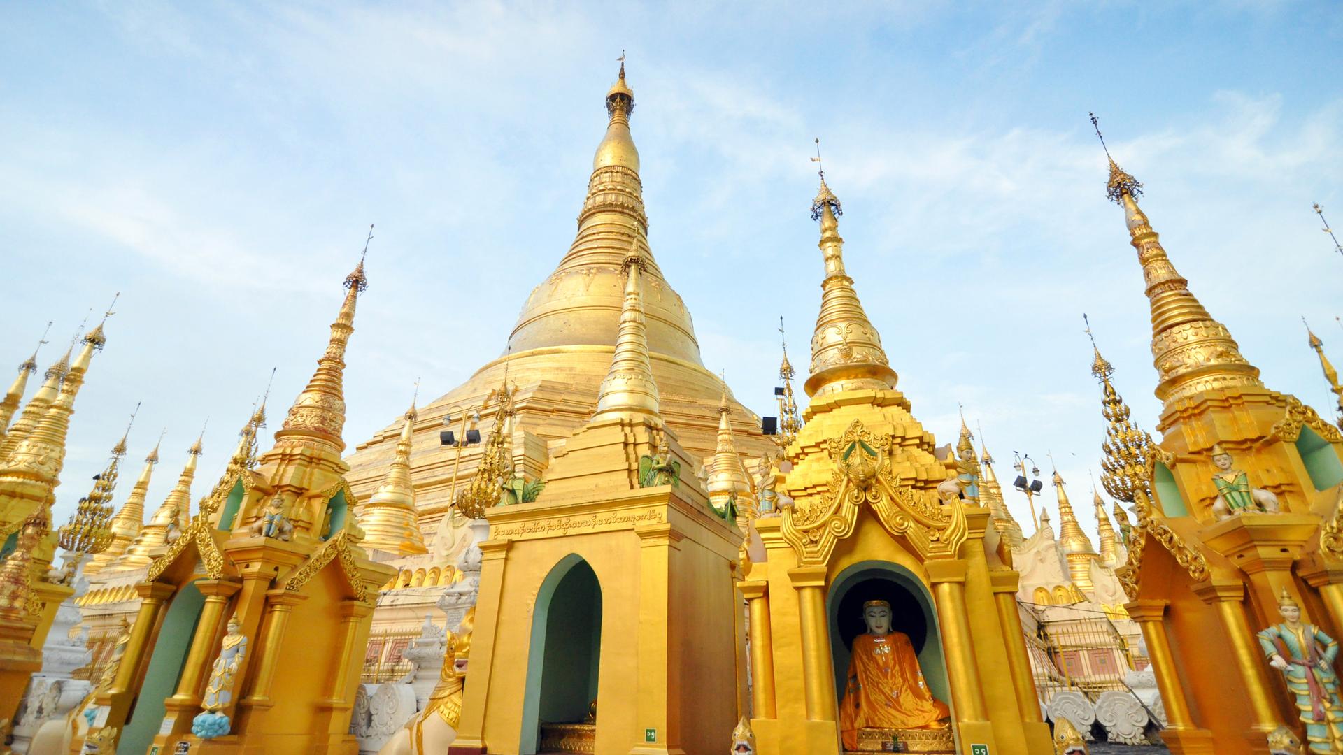 Buddhistischer Tempel in Myanmar