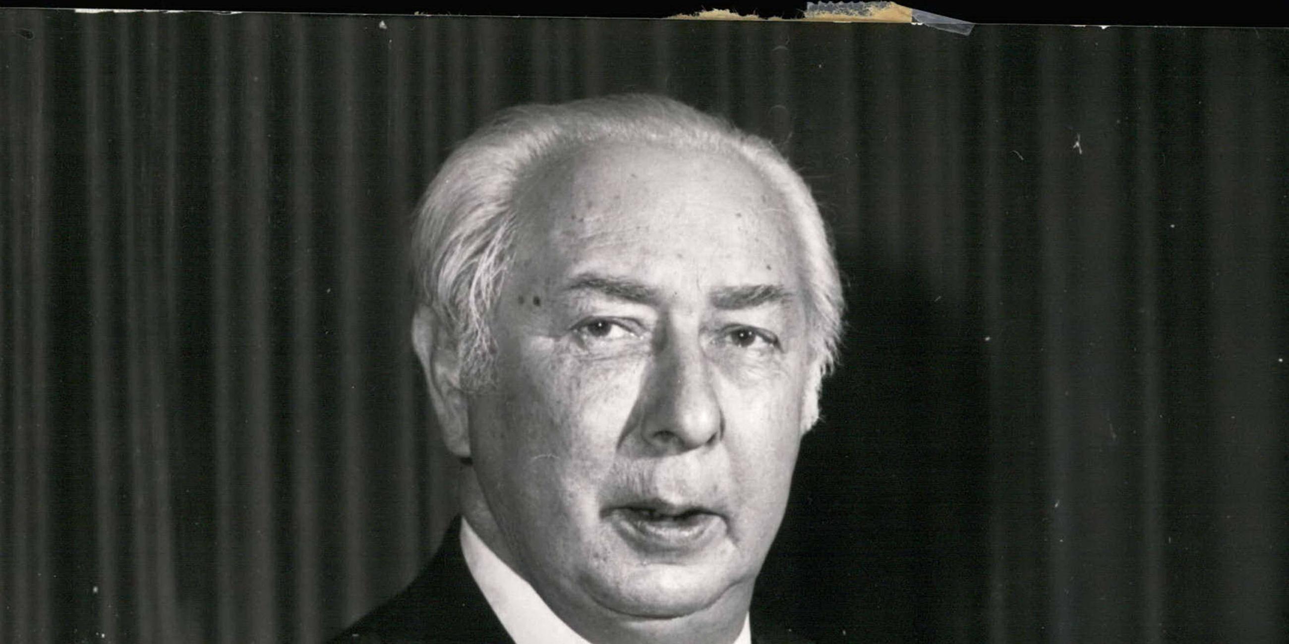 Bundespräsident Theodor Heuss
