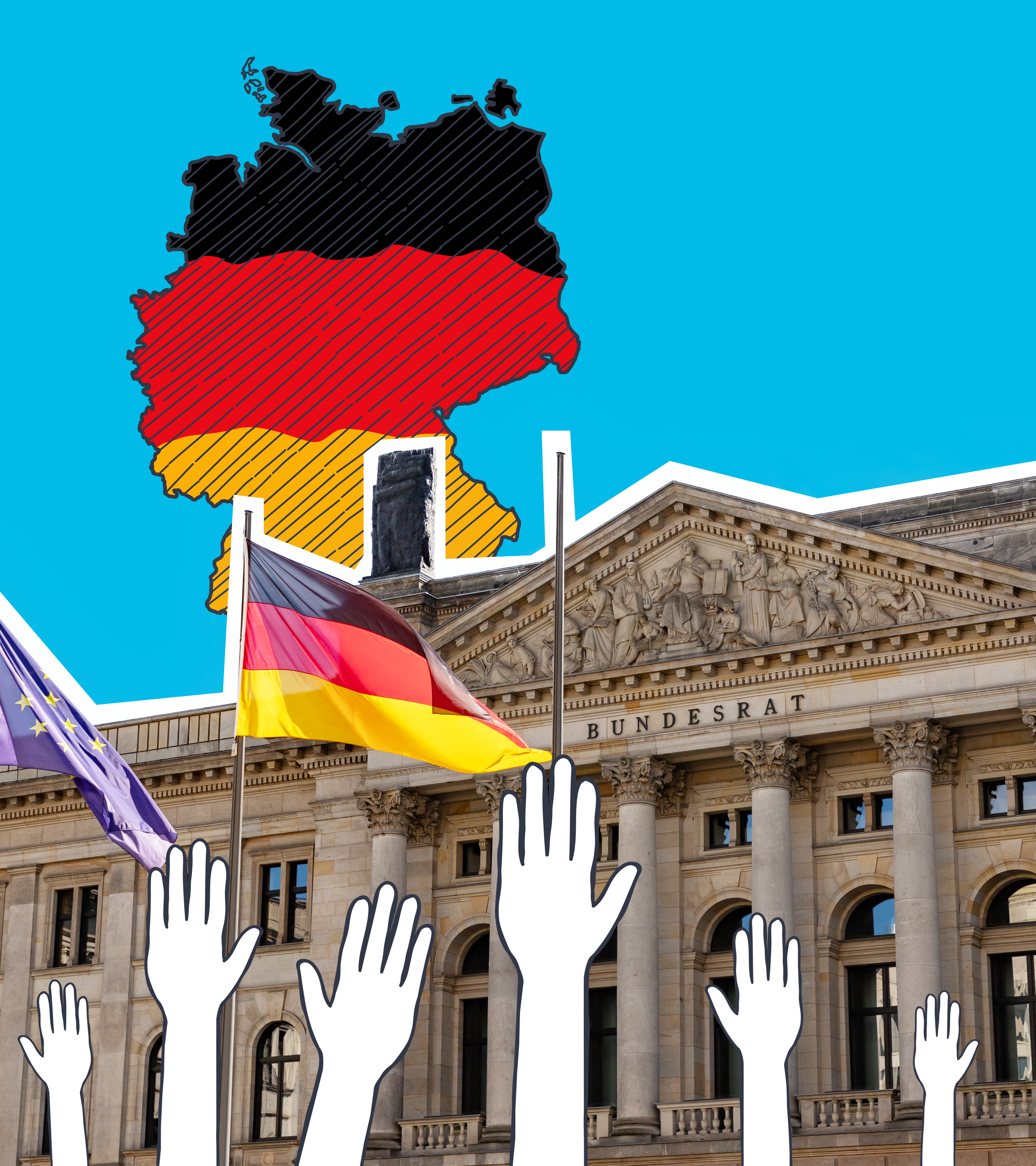 Im Gebäude des Bunderats werden Entscheidungen getroffen.